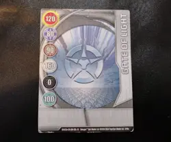 Bakugan New Vestroia| Gate Of Light 5/48e Silver Gate Card Spin Master - Image 1
