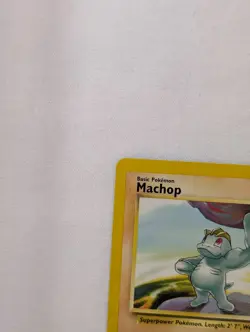 💎NM+ 4th UK Print Machop #52/102 Base Set Pokemon Card 1999-2000 WOTC TCG PSA - Image 3