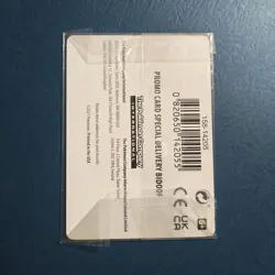2021 Pokemon Special Delivery Bidoof SWSH177 Black Star Promo Card SEALED - Image 5
