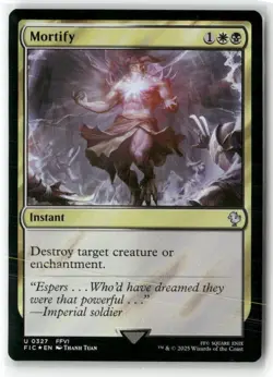 Mortify Commander Final Fantasy Surge Foil NM MTG MAGIC - Image 1