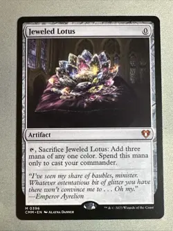 MTG / Jeweled Lotus / CMM / #396 / Regular / Mythic / NM - Image 1