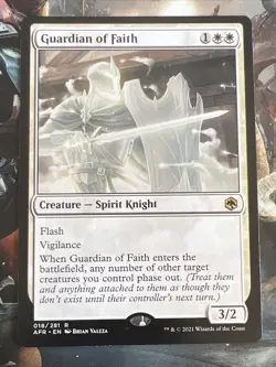 1x Guardian of Faith Adventures in the Forgotten Realms LP MTG Magic x1 MKE - Image 5