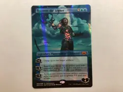 MTG Mythic Edition War Of The Spark TEZZERET, THE SEEKER MED3 Foil NM (BIN) - Image 1