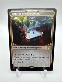 Ziatora's Proving Ground (Showcase) Streets of New Capenna Foil NM MTG - Image 1