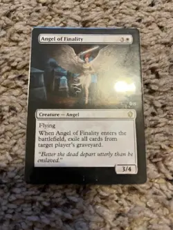MTG- Angel of Finality x1 - Commander - Altered Art - Image 1