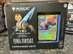 Lot of (3) Magic The Gathering Final Fantasy Commander Deck Limit,Scions,Coun - Image 4