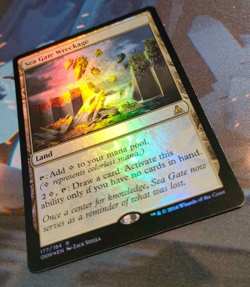 Sea Gate Wreckage FOIL - Oath of the Gatewatch - Rare - NM (see pics) MTG - Image 3