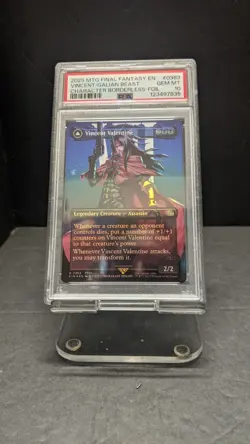 2025 MTG Final Fantasy Vincent Valentine Galian Beast FOIL 0383 PSA 10 FF7 - Image 1