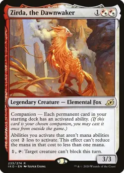 Zirda, the Dawnwaker Regular - Ikoria: Lair Of Behemoths MTG-NM - Image 1