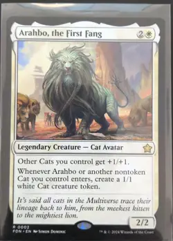 MTG | Arahbo, the First Fang | #0002 | NM | Non Foil - Image 1