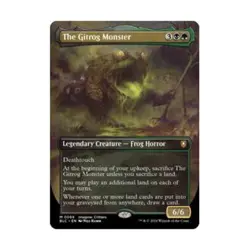WOTC Commander: Bloomburrow The Gitrog Monster (Borderless) (MR) NM - Image 1