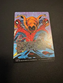 Saw in Half (Borderless) Marvel Universe Eternal-Legal Regular(NON-FOIL) - Image 1