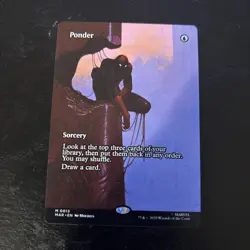 Ponder 0013 Borderless MTG Spider-Man Non-Foil - NM/M - - Image 1