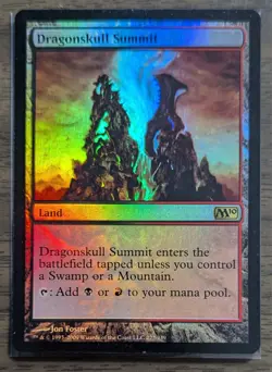MTG Dragonskull Summit Foil from Core Set 2010 LP - Image 1