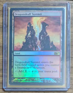 MTG Dragonskull Summit Foil from Core Set 2010 LP - Image 2