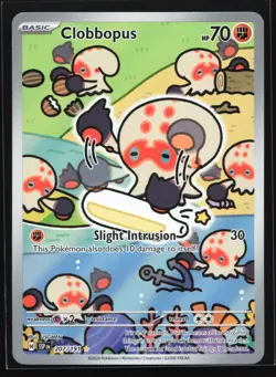 Pokemon Clobbopus 207/191 Surging Sparks Illustration Rare Full Art Holo NM - Image 1