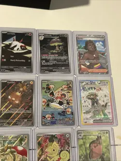 Pokemon Surging Sparks Illustration Rare & Full Art lot of 21 - Image 3