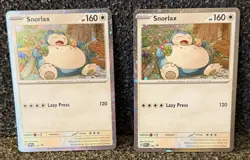 Pokemon Snorlax 122 Promo SV: Scarlet & Violet Cosmo Holo Rare (NM) - Image 5