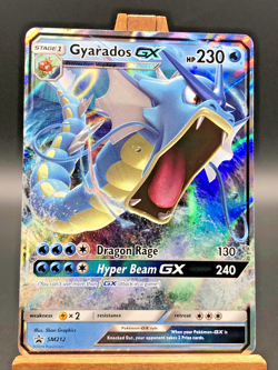 Pokemon Hidden Fates Gyarados GX Black Star Promo English SM212 NM - Image 1