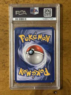 2002 Pokemon Expedition 2/165 Ampharos Holo PSA 4 Swirl VG-EX RARE TCG WOTC - Image 2