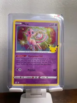 Pokemon HOLO Mew 011/025 HOLO RARE Celebrations 25th Anniversary - Image 1