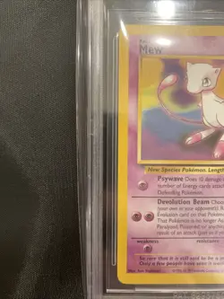 2000 Pokemon Black Star Promos One - #8 Mew 2 - 7.5 - Non Holo - Image 4