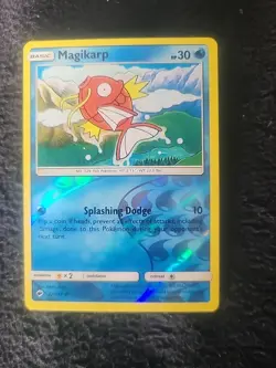 Magikarp Reverse Holo 32/147 Burning Shadows Pokemon - NM - Image 1