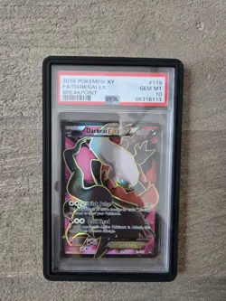 PSA 10 Darkrai EX Full Art 118/122 XY Breakpoint 2016 Pokemon LOW POP - Image 1