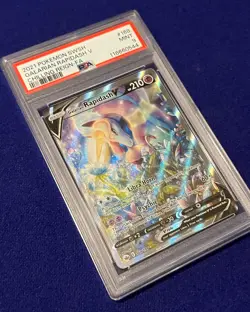 PSA 9 Galarian Rapidash V #168 SWSH Chilling Reign 2021 Pokemon MINT - Image 2