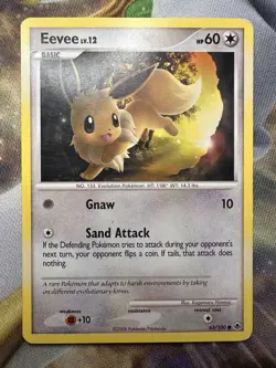 Eevee (63) 63/100 Majestic Dawn Pokemon TCG LP FREE SHIPPING - Image 1