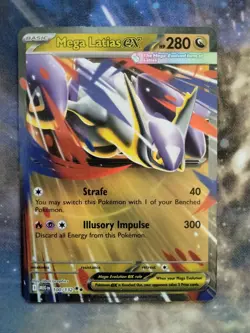 Mega Latias ex Double Rare Pokemon ME01: Mega Evolution 100/132 - Image 1