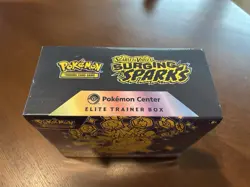 TCG Surging Sparks Pokemon Center Elite Trainer Box Factory Sealed ETB New - Image 4