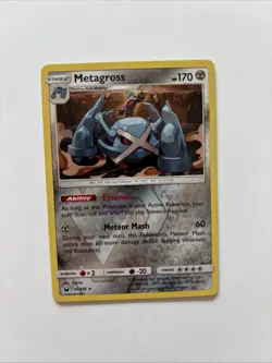 Metagross 95/168 Rev Reverse Holo SM Celestial Storm Pokemon NM - Image 1