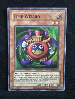 Time Wizard - YuGiOh! RP01-EN035 Super Rare NM - Image 1