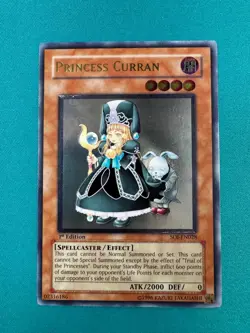 Yugioh Princess Curran 1st Edition SOI-EN028 Ultimate Rare NM - Image 1