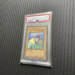 Yugioh! Aqua Madoor LOB-027 Rare 1st Edition PSA Graded 9 MINT - Image 1