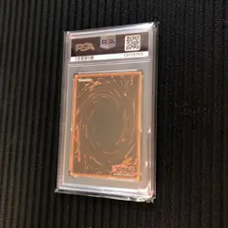 Yugioh! Turtle Tiger LOB-023 Common 1st Edition PSA Graded MINT 9 - Image 2