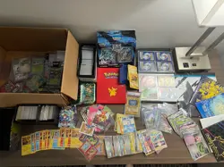 Entire Box Pokemon Card Collection Lot binder Wotc Holos Vintage Sealed More - Image 2