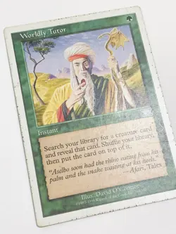 MTG: Worldly Tutor Card Regular 6th Edition - LP - Image 2