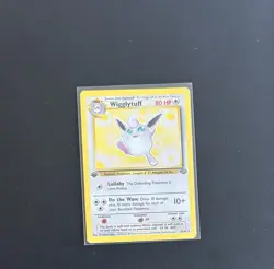 Pokemon TCG Wigglytuff Jungle 32/64 1st Edition Non-Holo Card - Image 1