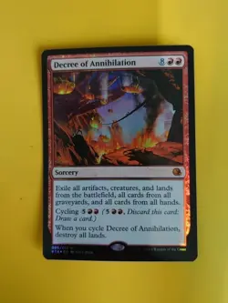 Decree of Annihilation FTV Sorcery Magic the Gathering Card. FOIL - Image 4