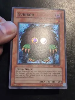 Yu-Gi-Oh! SUPER RARE HOLO CARD KURIBOH VINTAGE PRINT MRD-071 VLP - Image 2