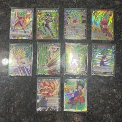 Kefla, Caulifla, Kale Foil Lot of 10 Dragon Ball Super Card Game | LP/NM - Image 1