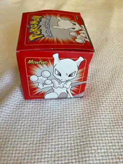 Pokemon 1999 Mewtwo 23K Gold-Plated Trading Card #150 Burger King Red Box SEALED - Image 4