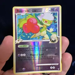 Roserade C 40/147 Reverse Holo Rare Supreme Victors Pokemon Card - Image 3