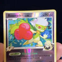 Roserade C 40/147 Reverse Holo Rare Supreme Victors Pokemon Card - Image 4