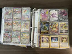 MassiveBinder Pokemon Card Collection Lot Holos Full Arts Hits Vintage 50+ Pages - Image 5
