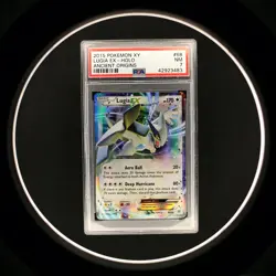 Pokemon Card Lugia EX 68/98 Holo XY Ancient Origins PSA 7 - Image 1