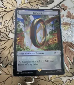 MTG Sonic Secret Lair Card Token 2094 Chasing Adventure Foil - Image 1