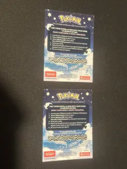 1x Pokemon Shiny Koraidon or Miraidon CODE CARD Gamestop ebgames - SENT FAST - Image 2